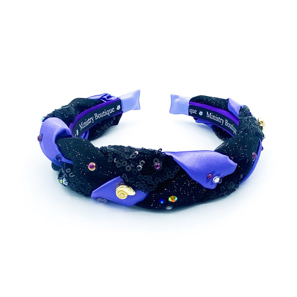 PRE ORDER | Ursula inspired Braided Headband | Hand Made | Hairband | Plait | The Little Mermaid | MinistryBoutique