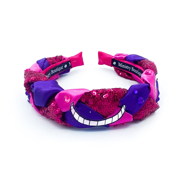 Cheshire Cat inspired Braided Headband | READY TO SHIP | Hand Made | Hairband | Plait | Alice in Wonderland | MinistryBoutique